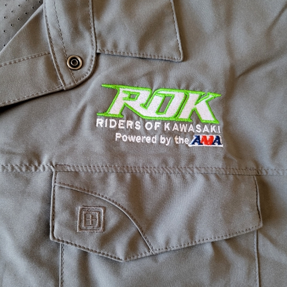 Kawasaki Men's Button Down Shirt - Sz XL, NWOT - Picture 3 of 12